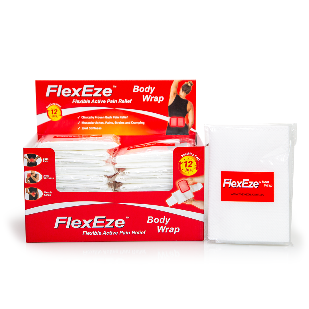 Flexeze Heat Body Wrap - Box of 24