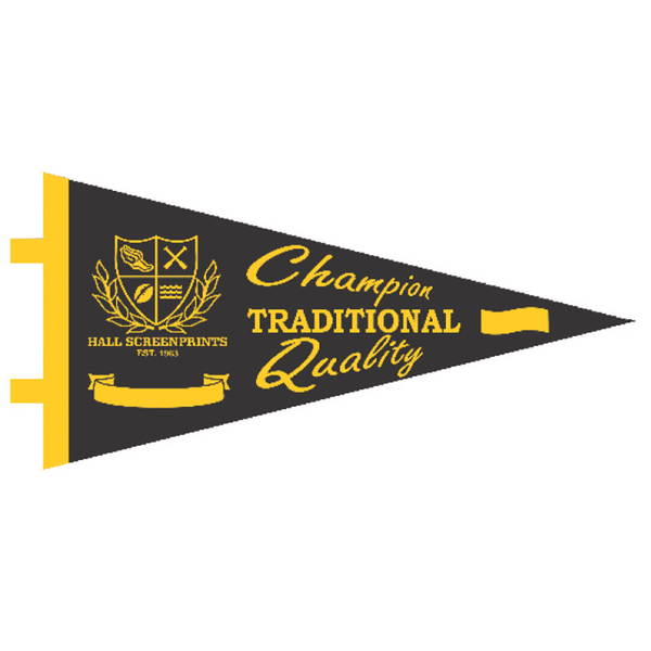 Custom Made Pennants Victor Sports