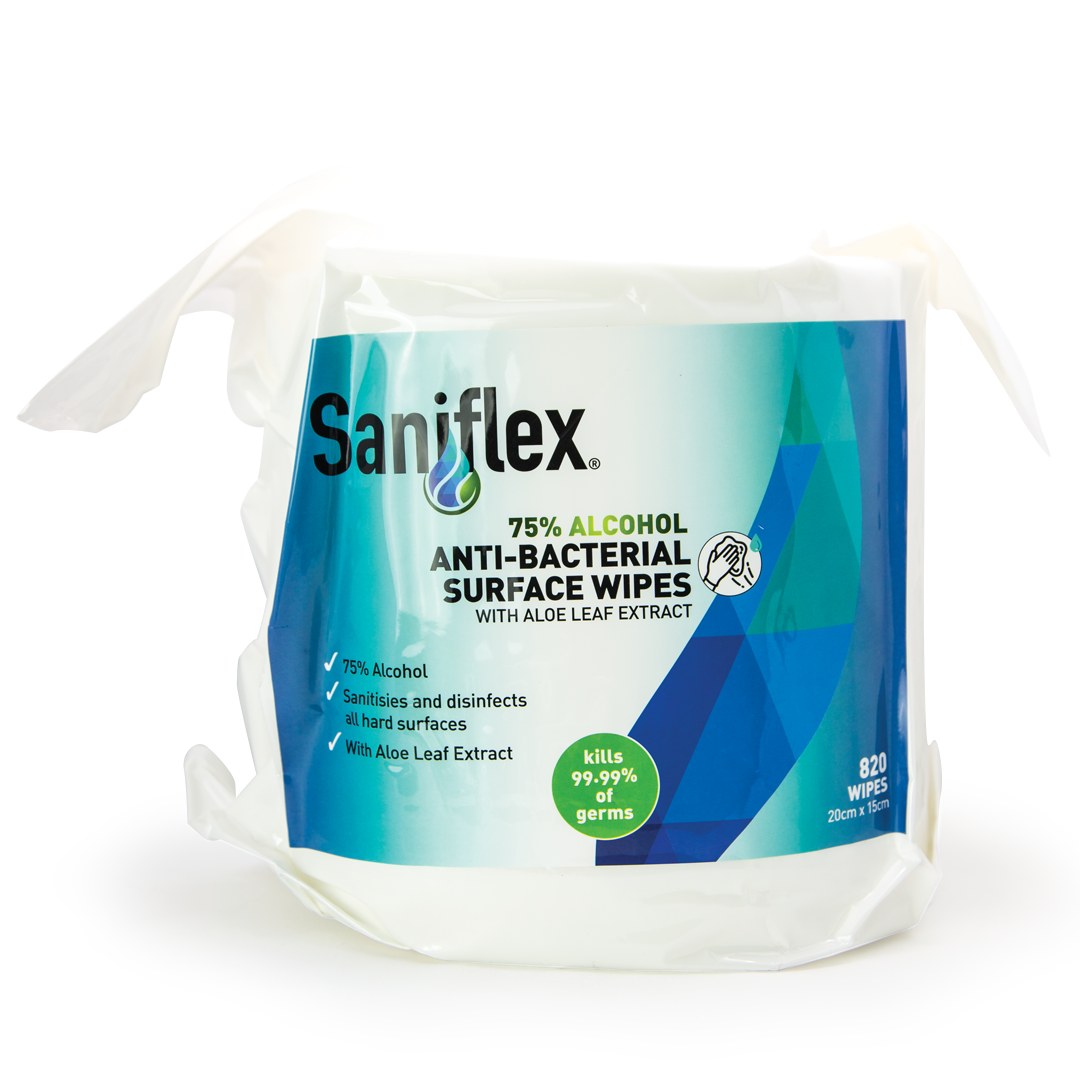 Saniflex 75% Alcohol Wipes