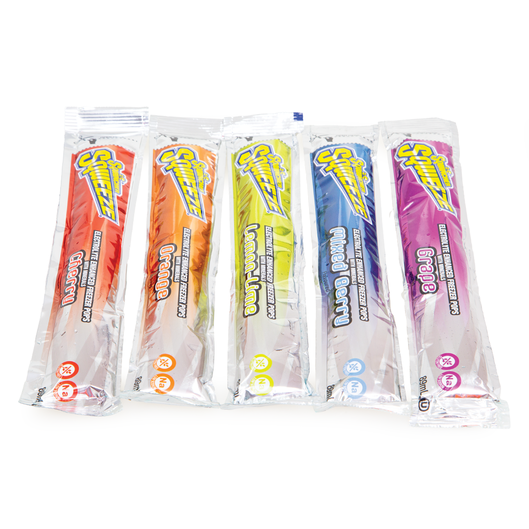 Sqwincher Squeeze Pops 89ml -  Pack of 10
