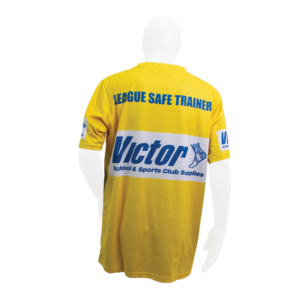 Victor T-Shirt League Safe Trainer - Yellow