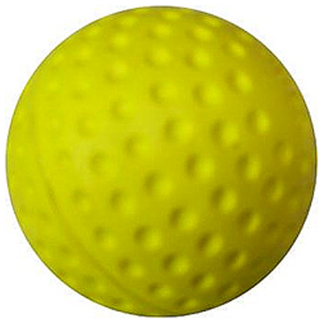 Softball Pitching Machine Ball Yellow