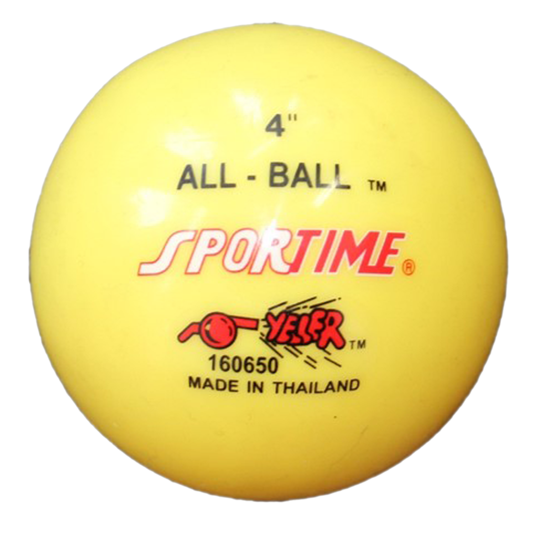 All Ball 4&quot; Yellow Set Of 12