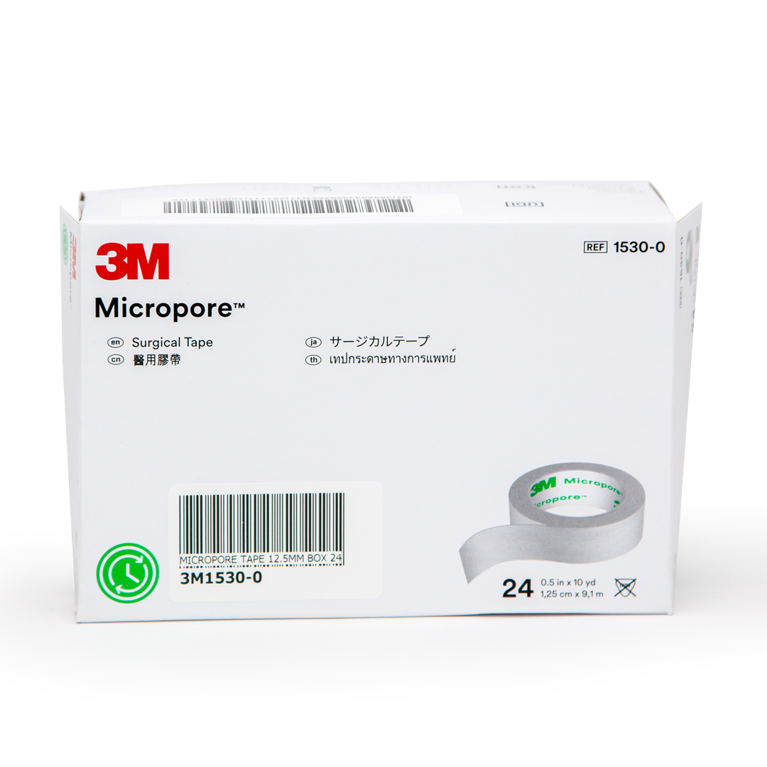 3M1530 0 Micropore Tape 25mm Box of 12