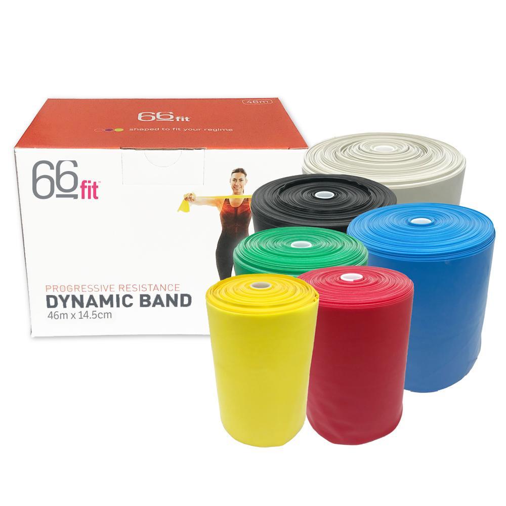 66fit Exercise/Resistance Dynamic Band - 46m Roll
