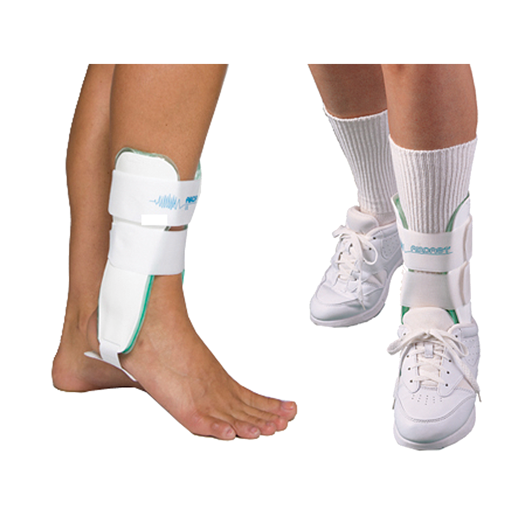 AirCast Air-Stirrup Ankle Brace - White