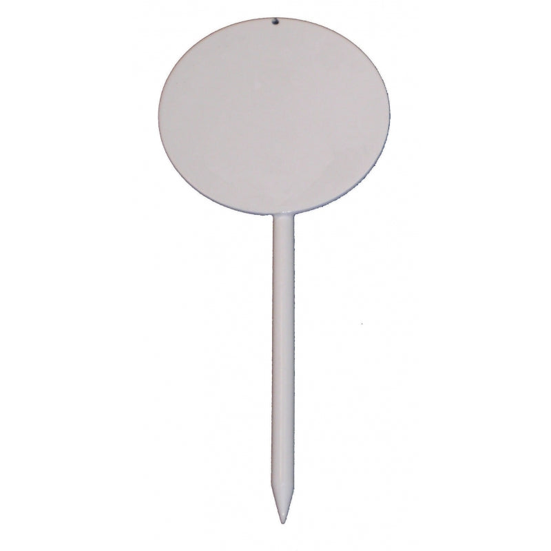 Athletics Field Event Marker Rounded metal sheet with small peg