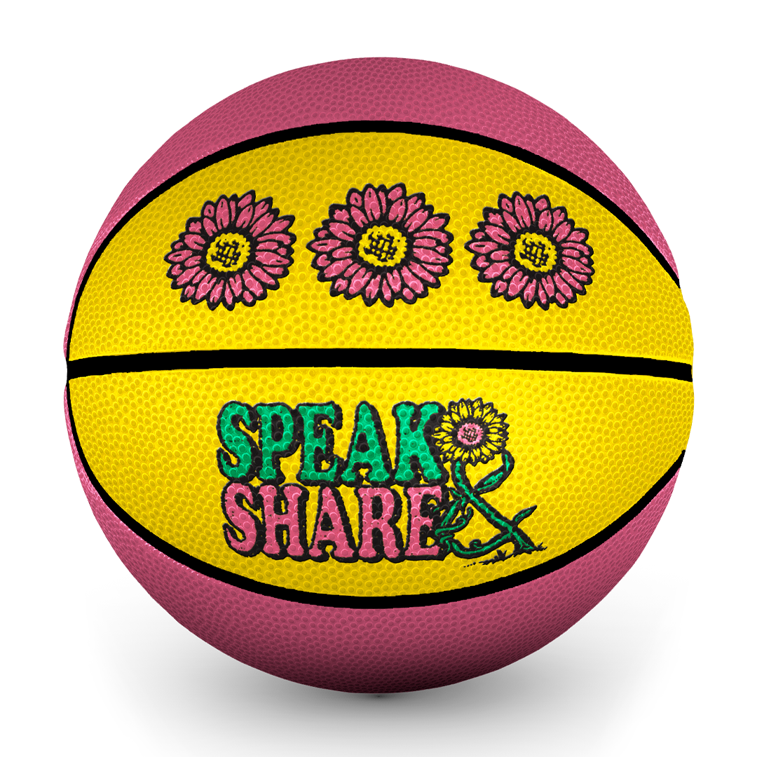 BKSMSS5 Victor Basketball Speak Share Rubber Size 5 Main
