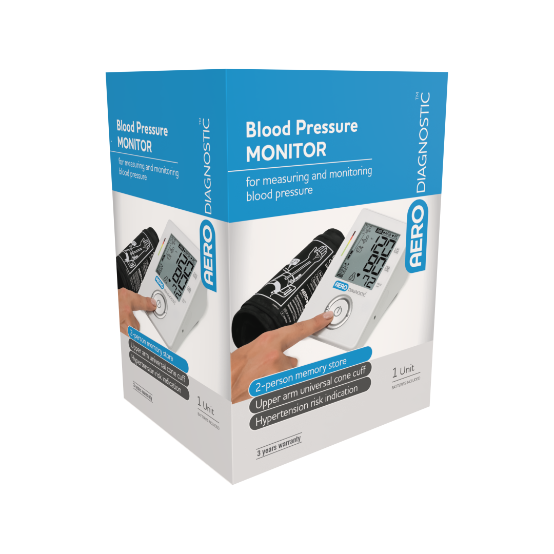 AERODIAGNOSTIC Automatic Upper Arm Blood Pressure Monitor