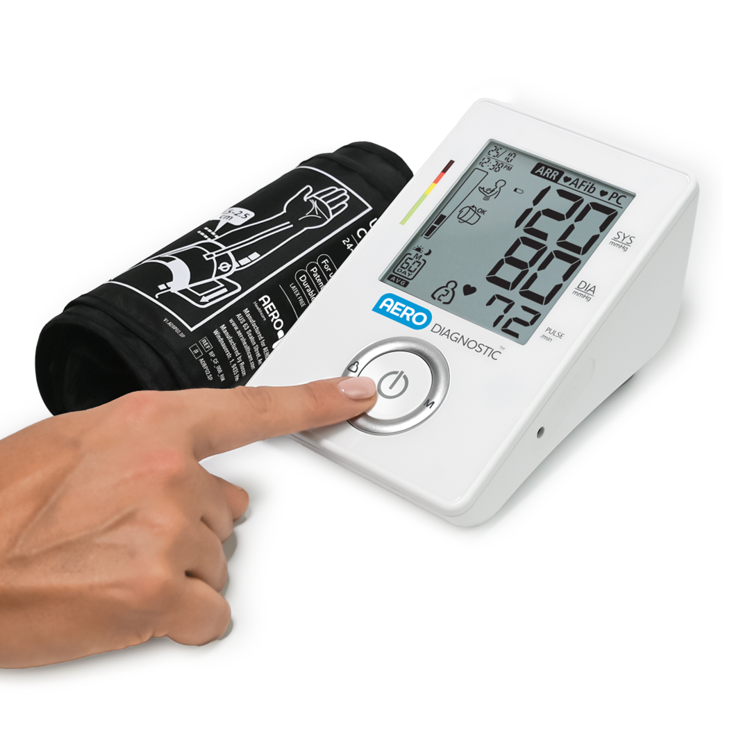 AERODIAGNOSTIC Automatic Upper Arm Blood Pressure Monitor