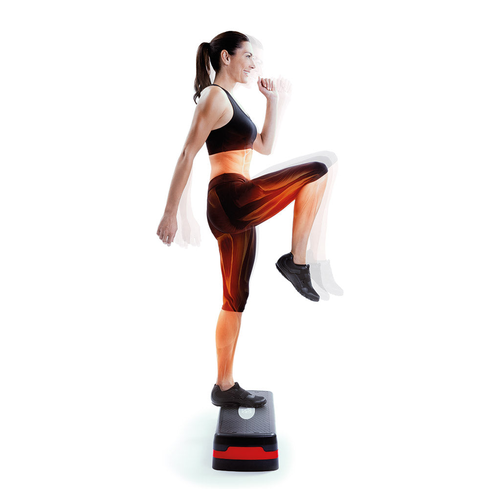 Step Sport 66fit Height Adjustable Aerobic Step - Victor Sports