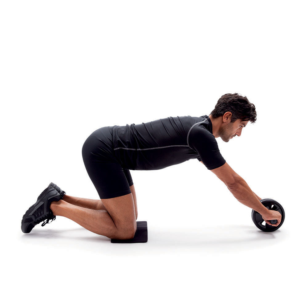Abdo Ruller Frame Measurements 66fit Abdominal Roller Wheel With Kneel Pad - Victor Sports