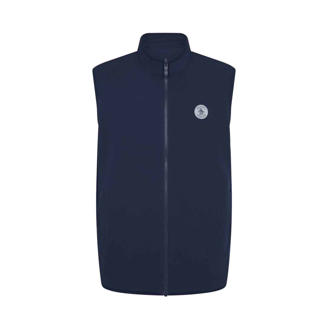 Original Penguin Lightweight Mixed Media Reversible Vest