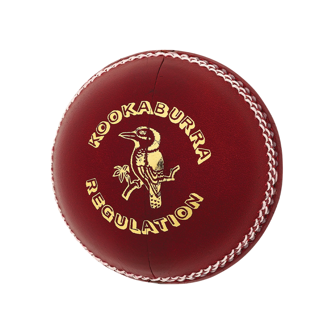 Cricket Ball Kookaburra 4 Piece Regulation Leongatha Red 156g