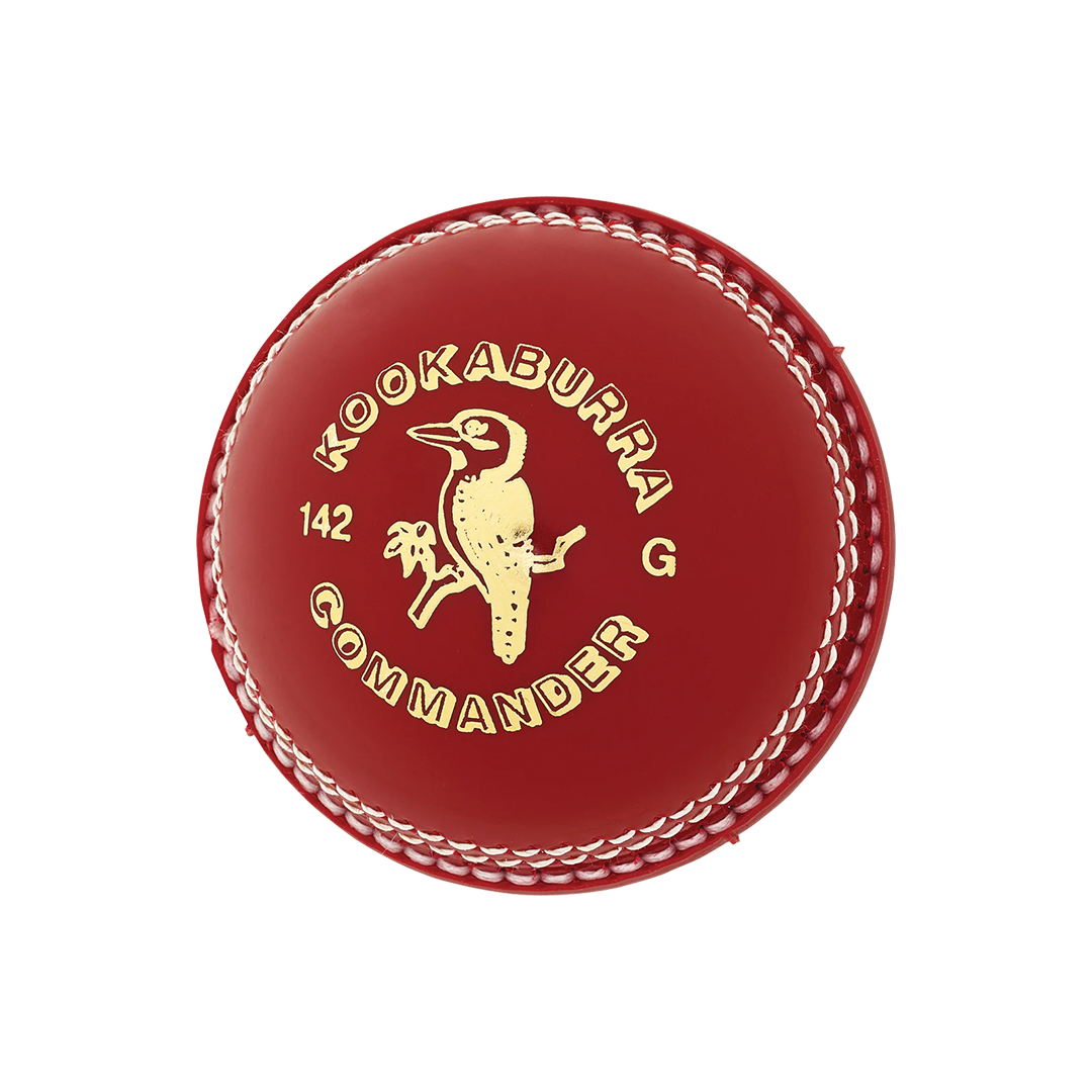Kookaburra Commander Cricket Ball Red Main