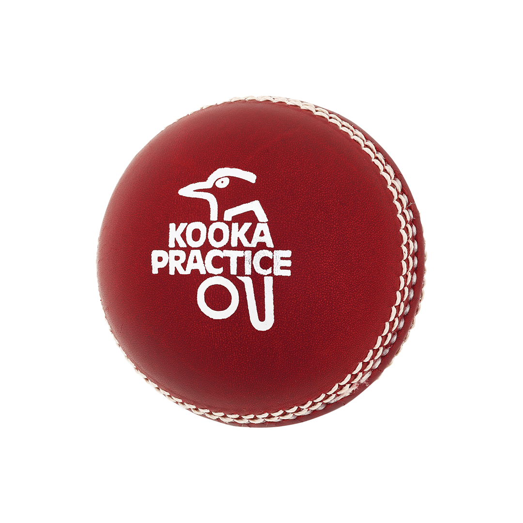 Kookaburra Kooka Practice Cricket Ball Red Main
