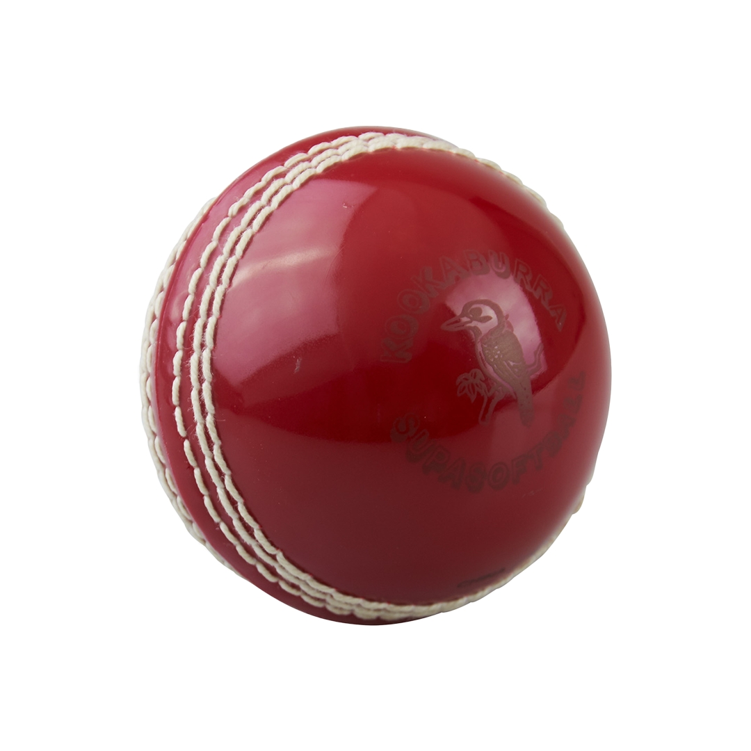 Kookaburra Super Softaball Cricket Ball Red Main