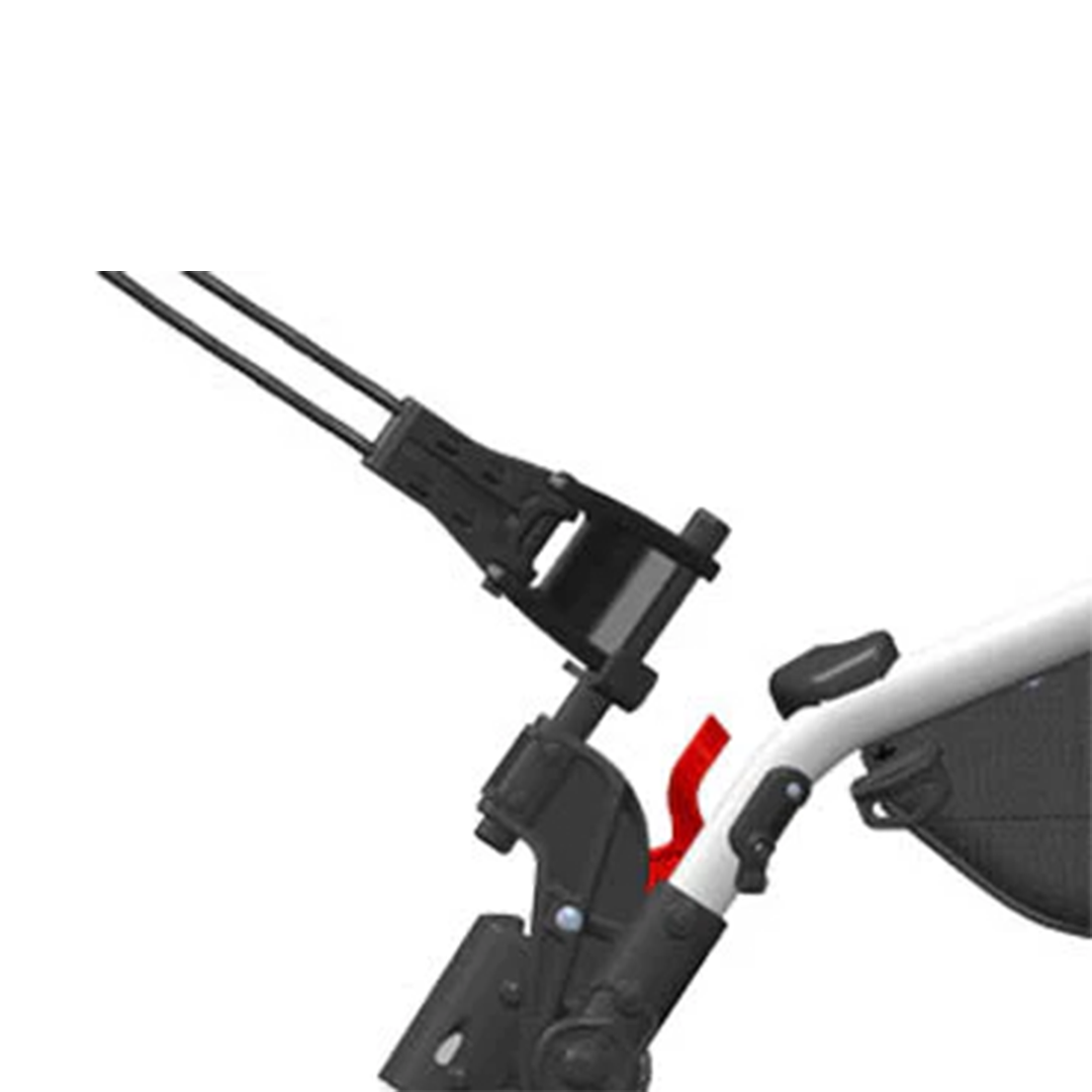 Clicgear Bag Extension Kit on buggy