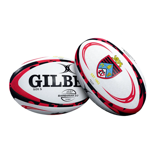Custom Gilbert Barbarian 2.0 Rugby Ball - Victor Sports