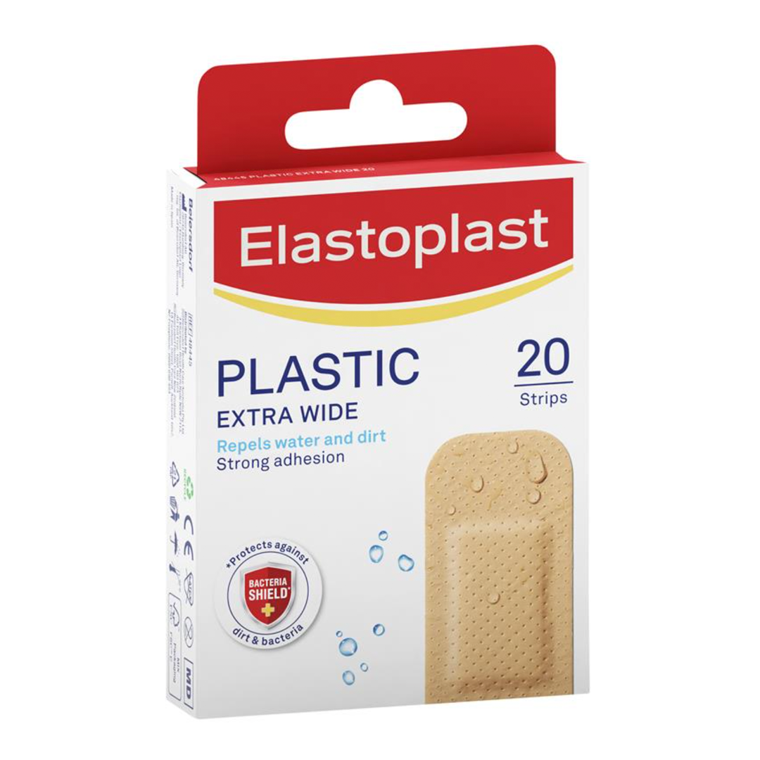 Elastoplast Plastic Strips - Extra Wide