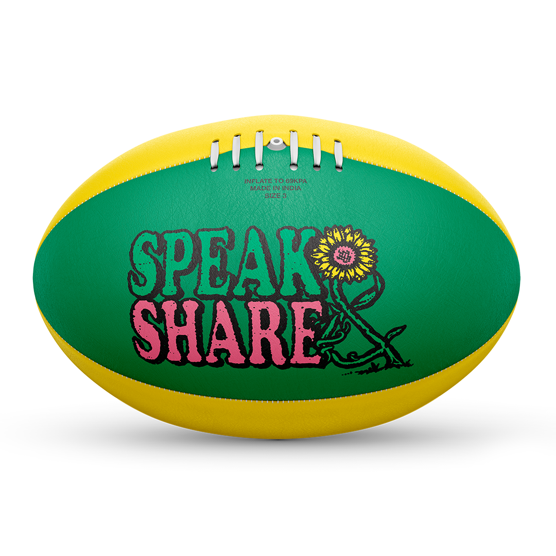 FBSMSS3 Victor Football Speak Share Synthetic Size 3 Main