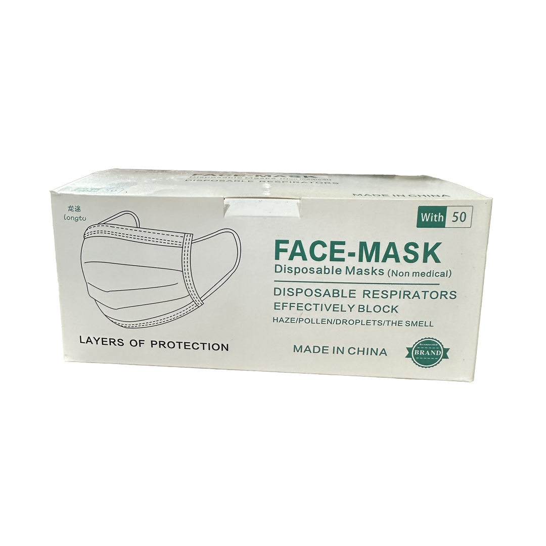 Face Mask with Earloop (Box 50)