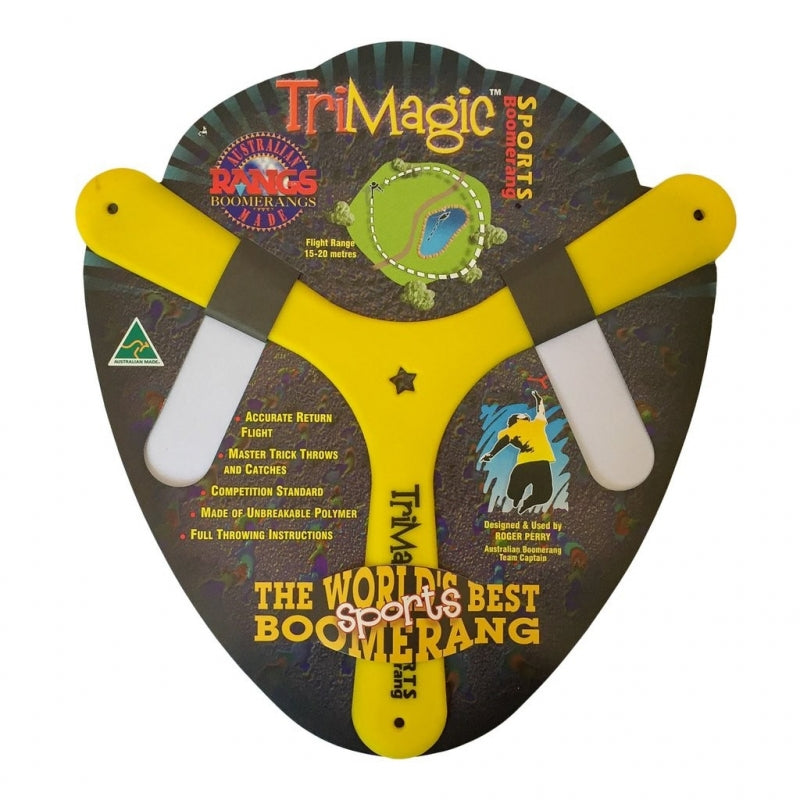 Frisbee - Tri Magic Boomerang