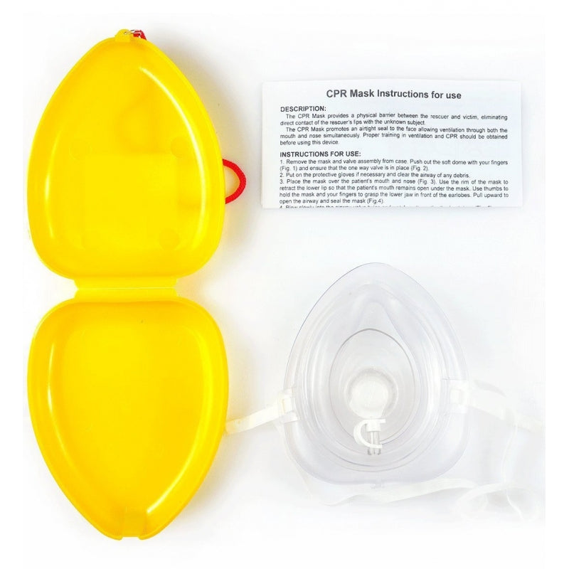CPR Mask - Reusable (In Case)