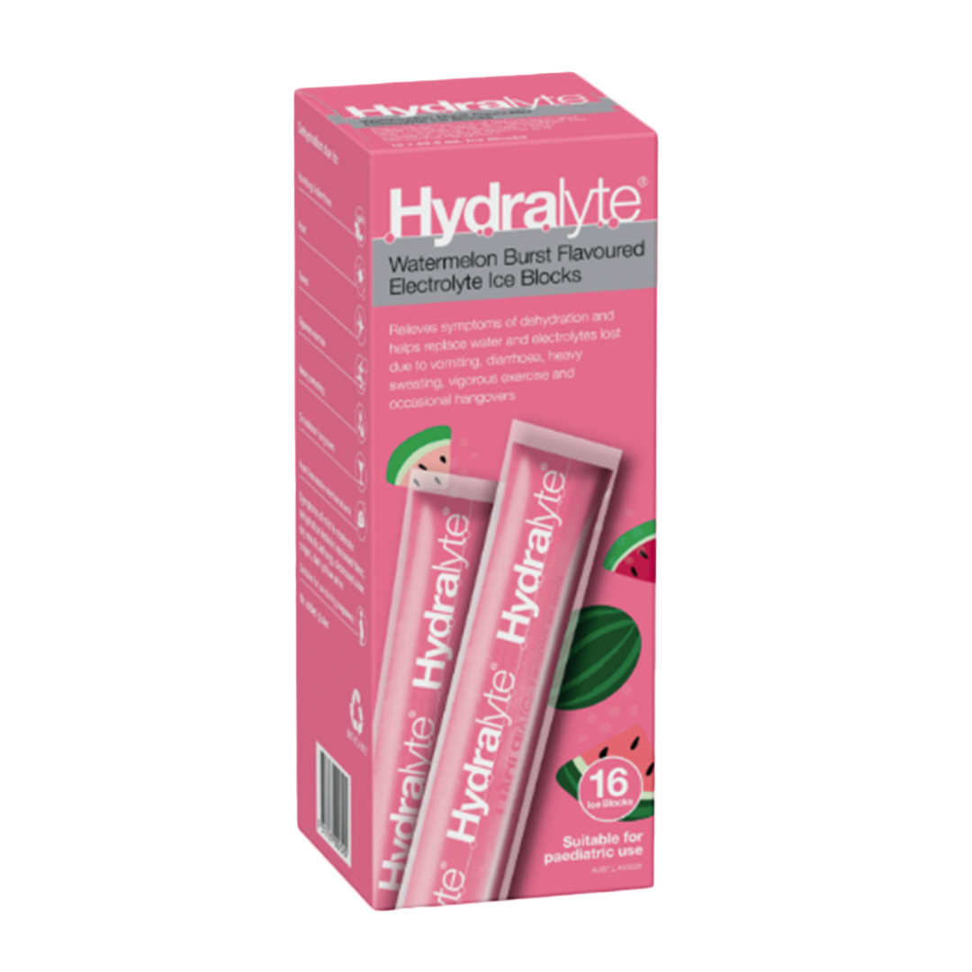 Hydralyte Electrolyte Ice Blocks - 16 Pack