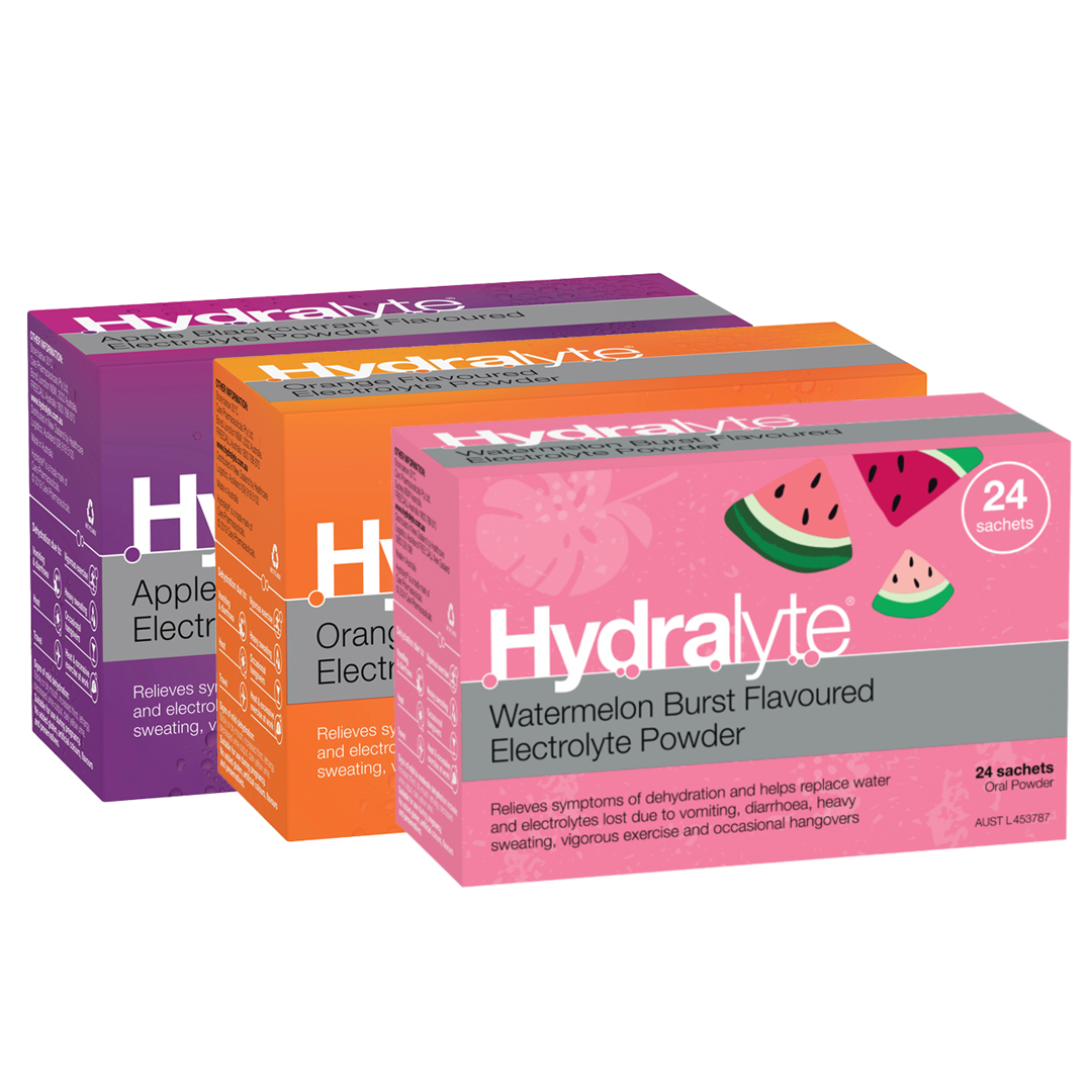 Hydralyte Electrolyte Powder - Pack Of 24