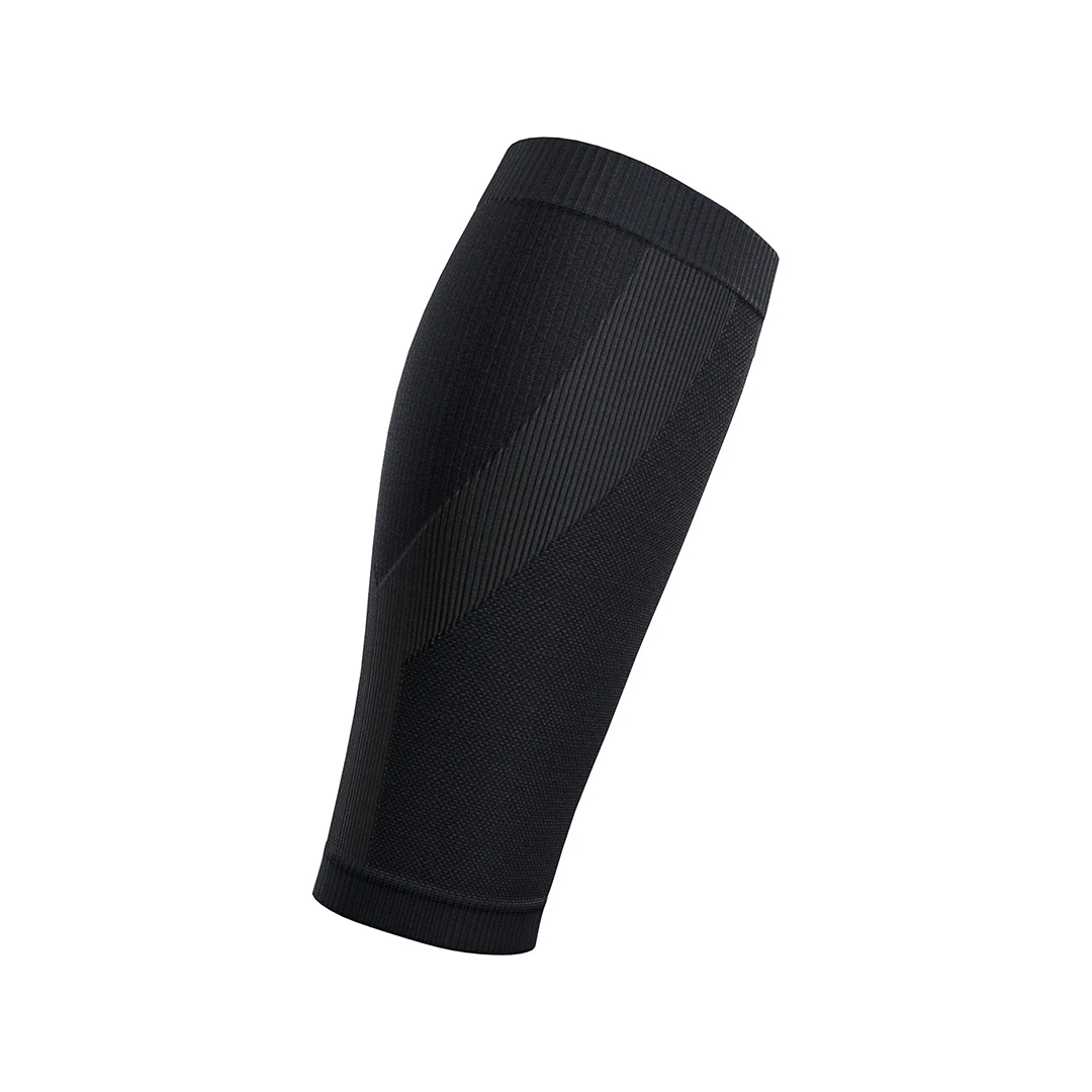 Black compression sleeve on a white background