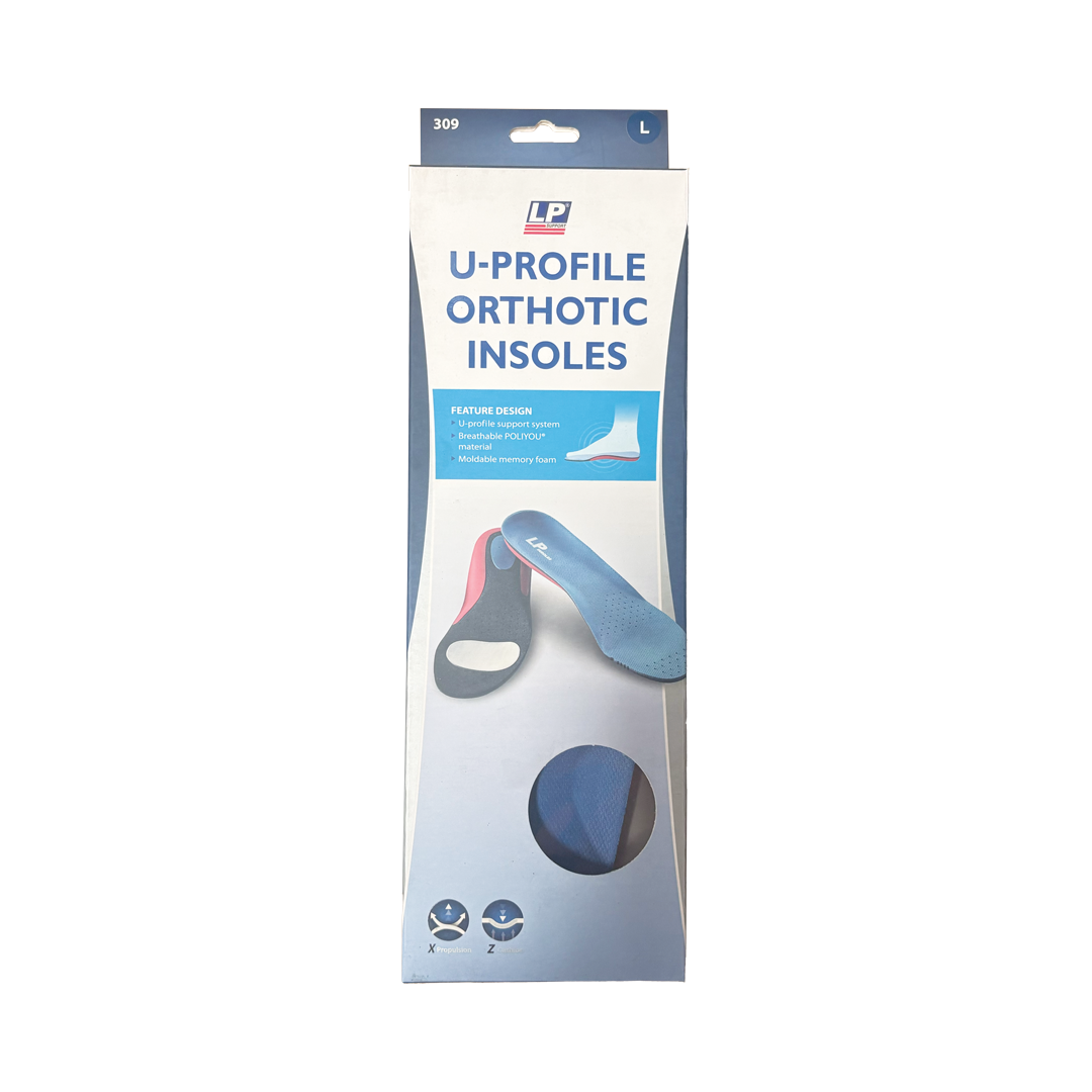 LP Support U-Profile Orthotic Insoles - Large