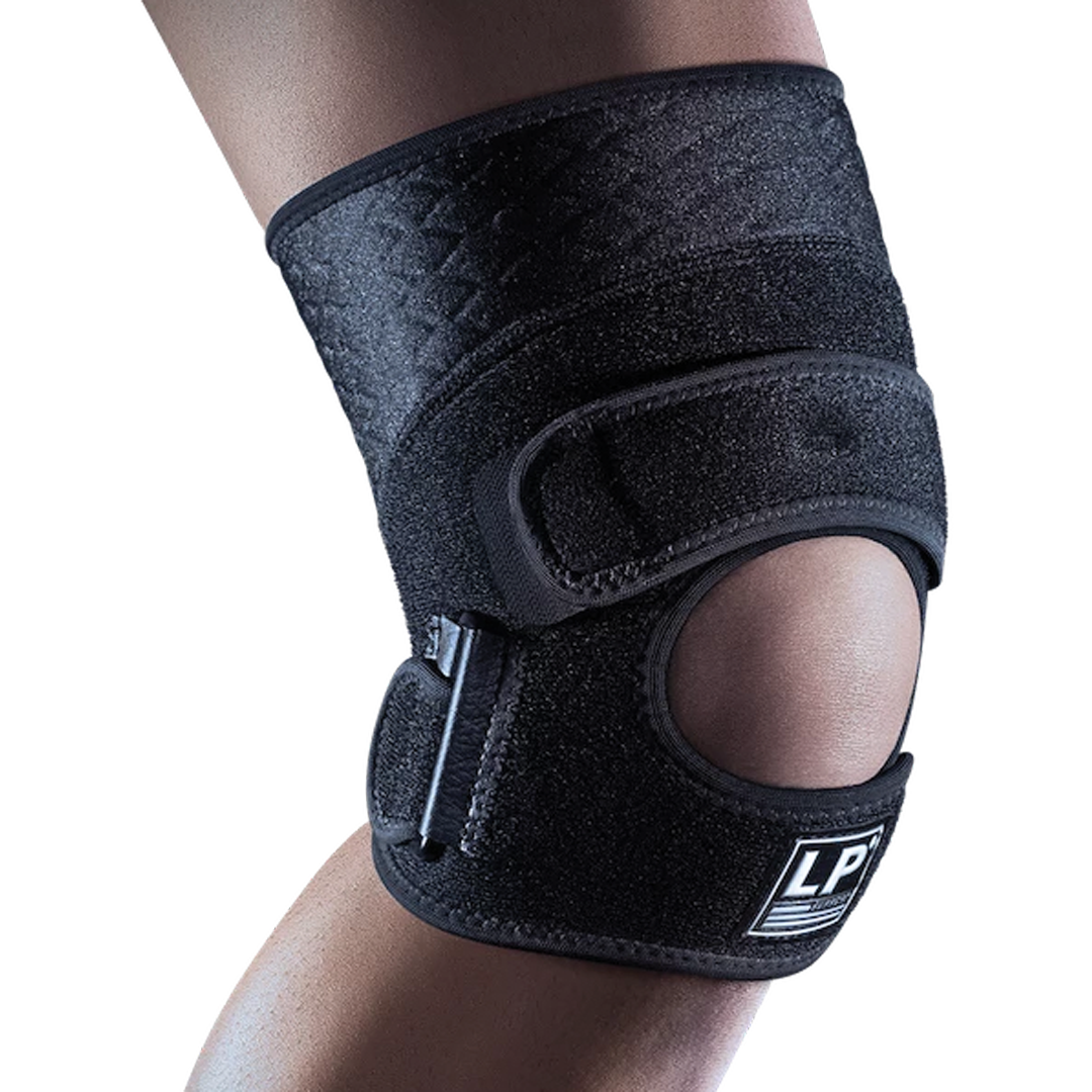 LP-519CA-BK LP Support Extreme Knee Support with Patella Tendon Strap 519CA Main