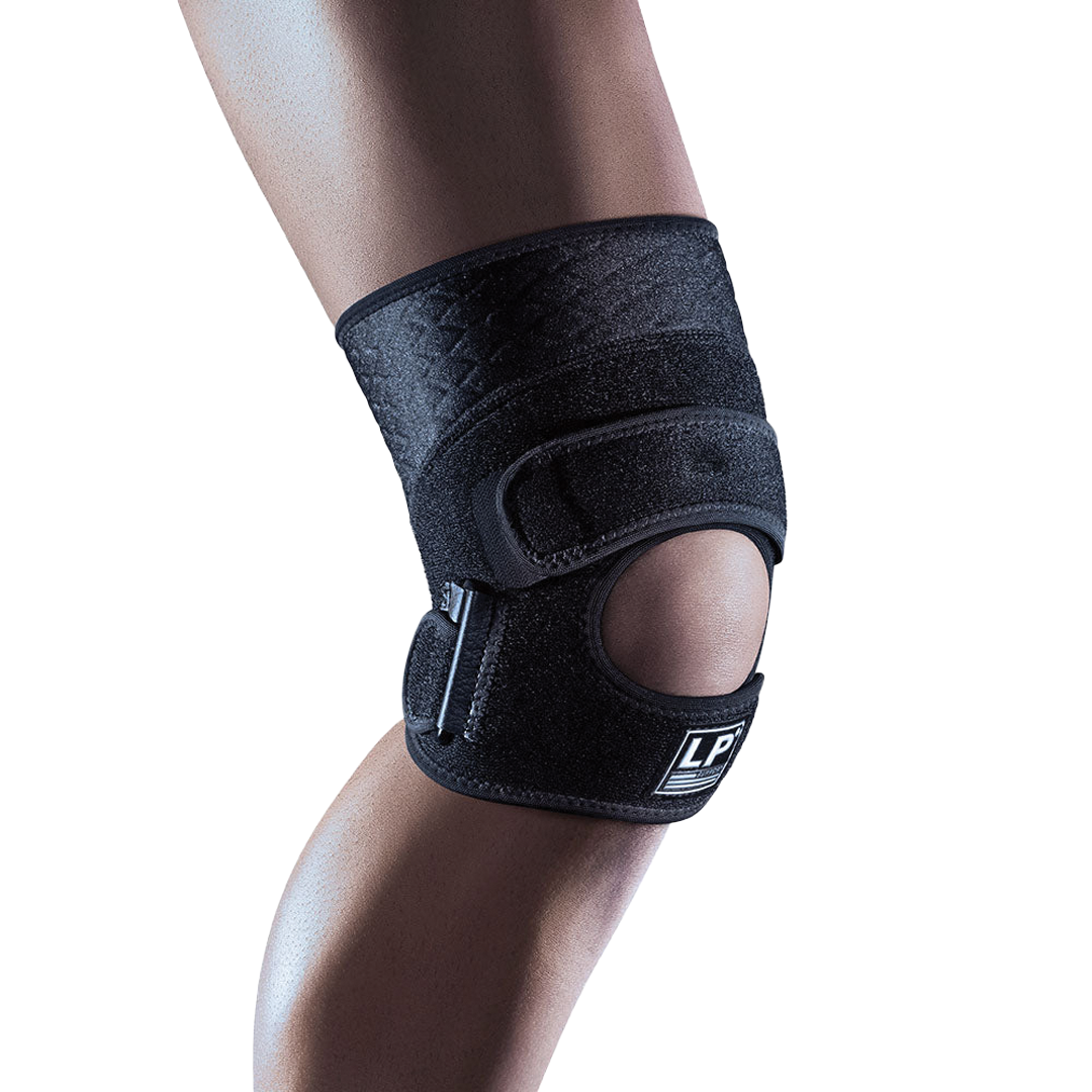 LP-519CA-BK LP Support Extreme Knee Support with Patella Tendon Strap 519CA Main