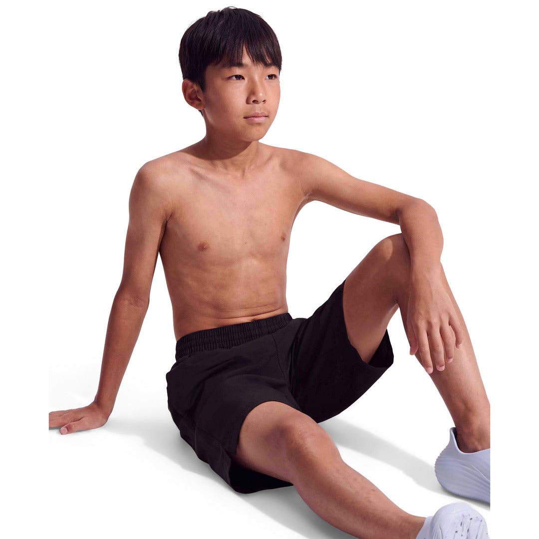 Nike Swim Boys' Breaker Volley Swim Shorts - Black