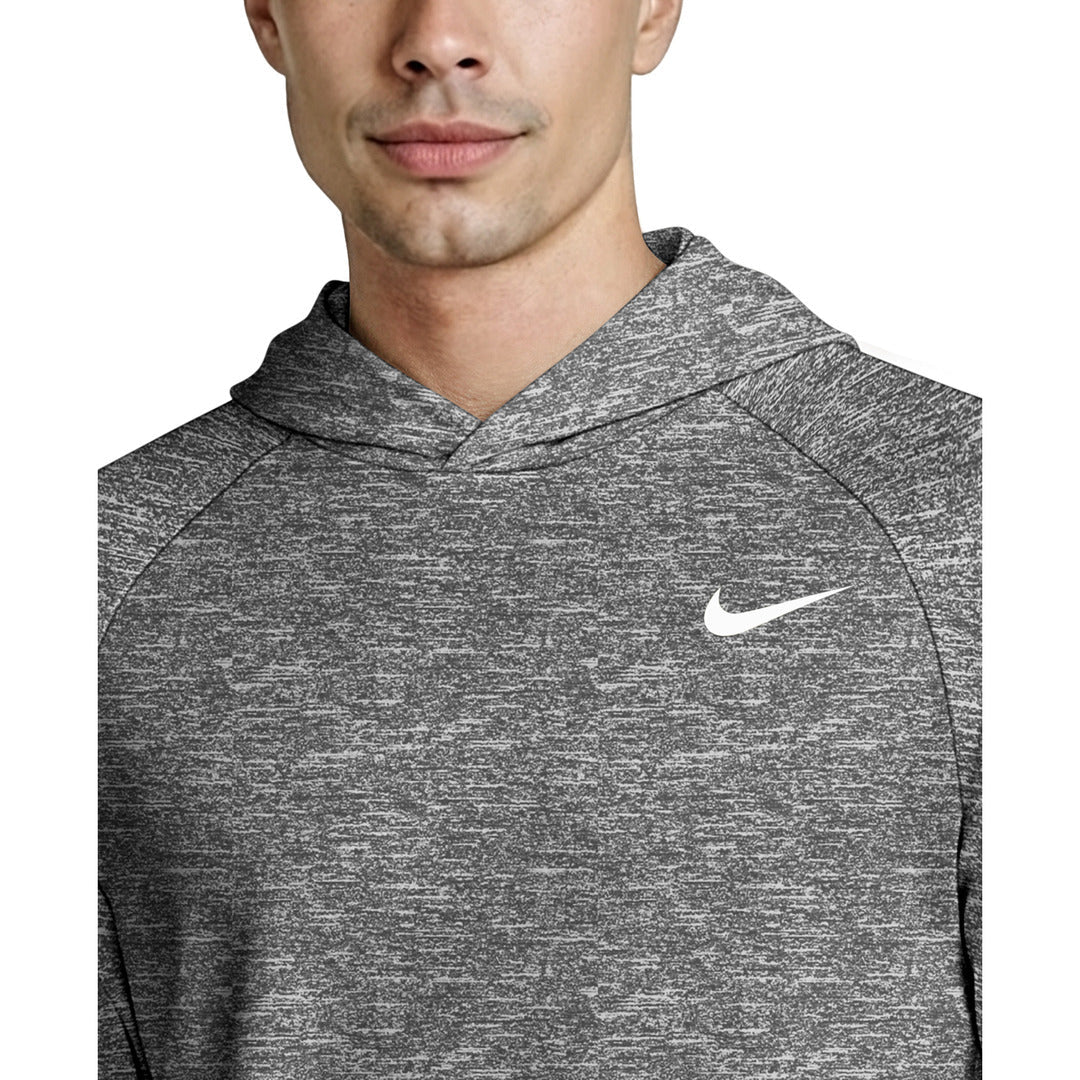Nike Swim Men's Hooded Long Sleeve Hydroguard Top - Black