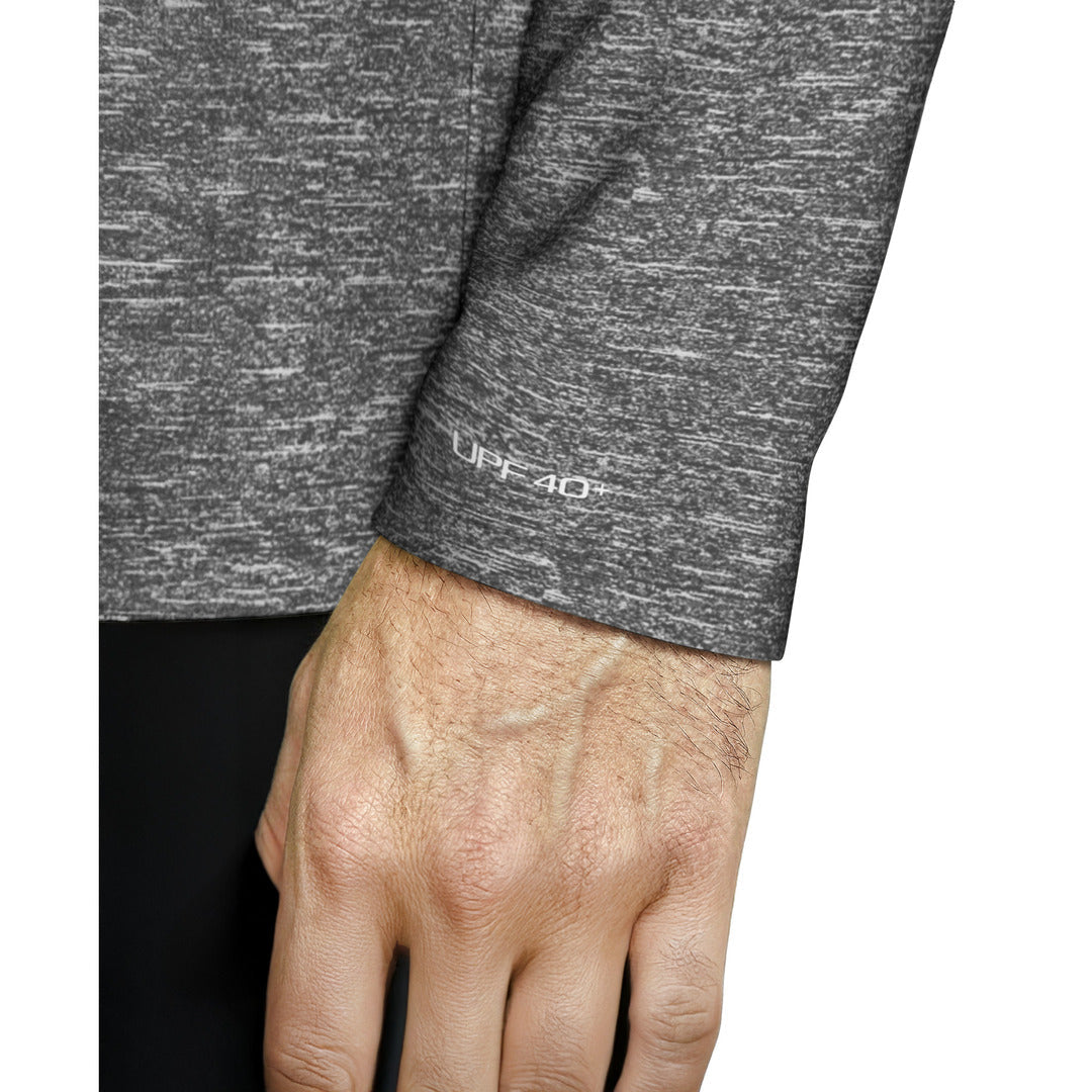 Nike Swim Men's Hooded Long Sleeve Hydroguard Top - Black