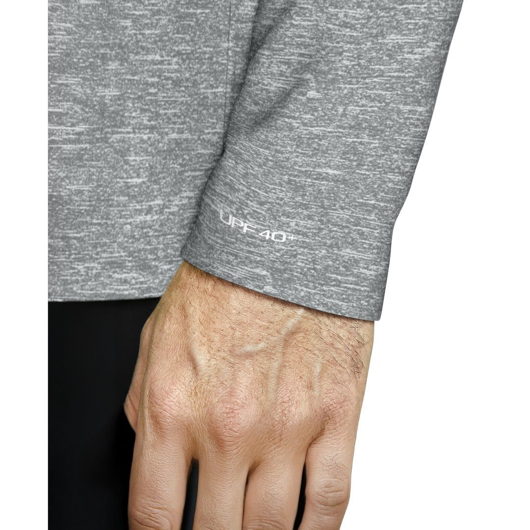 Nike Swim Men's Hooded Long Sleeve Hydroguard Top - Particle Grey