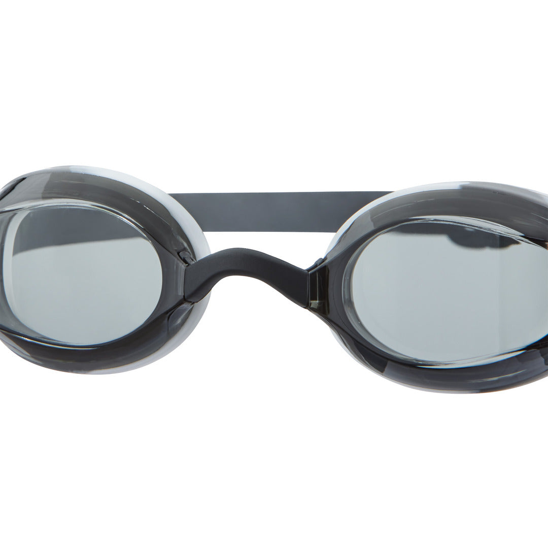 Nike Swim Big Kids' Legacy Mirrored Goggles (NESSC166) - Black/White