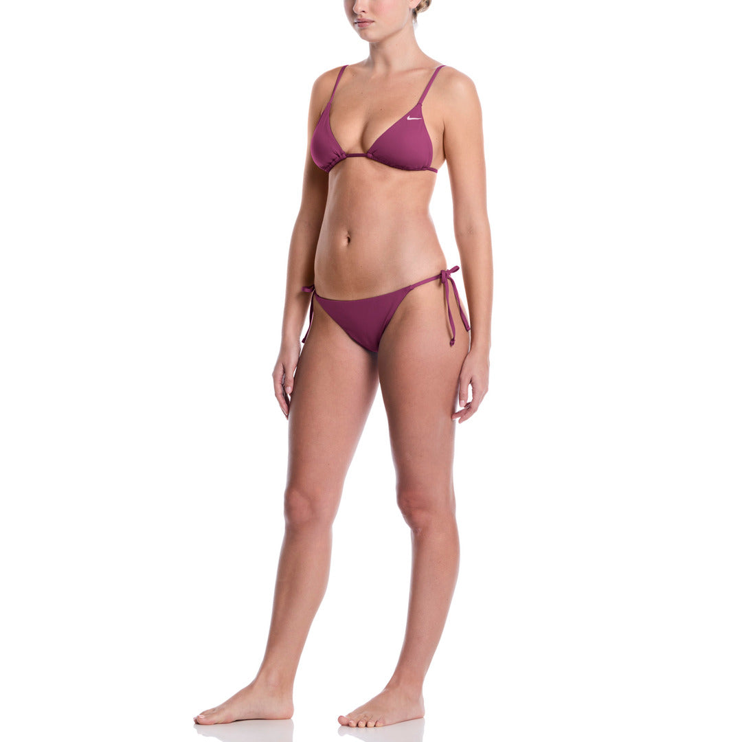 Nike Swim Women's Tie-String Bikini Bottom - Desert Pink