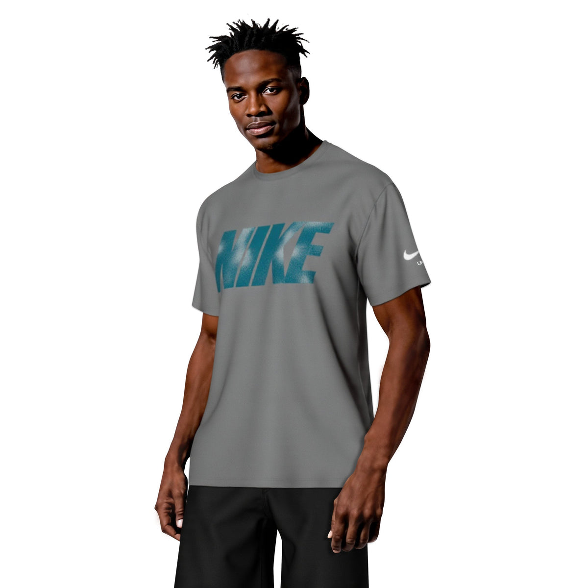 Nike Swim Men's Brand Blast Short Sleeve Hydroguard Top