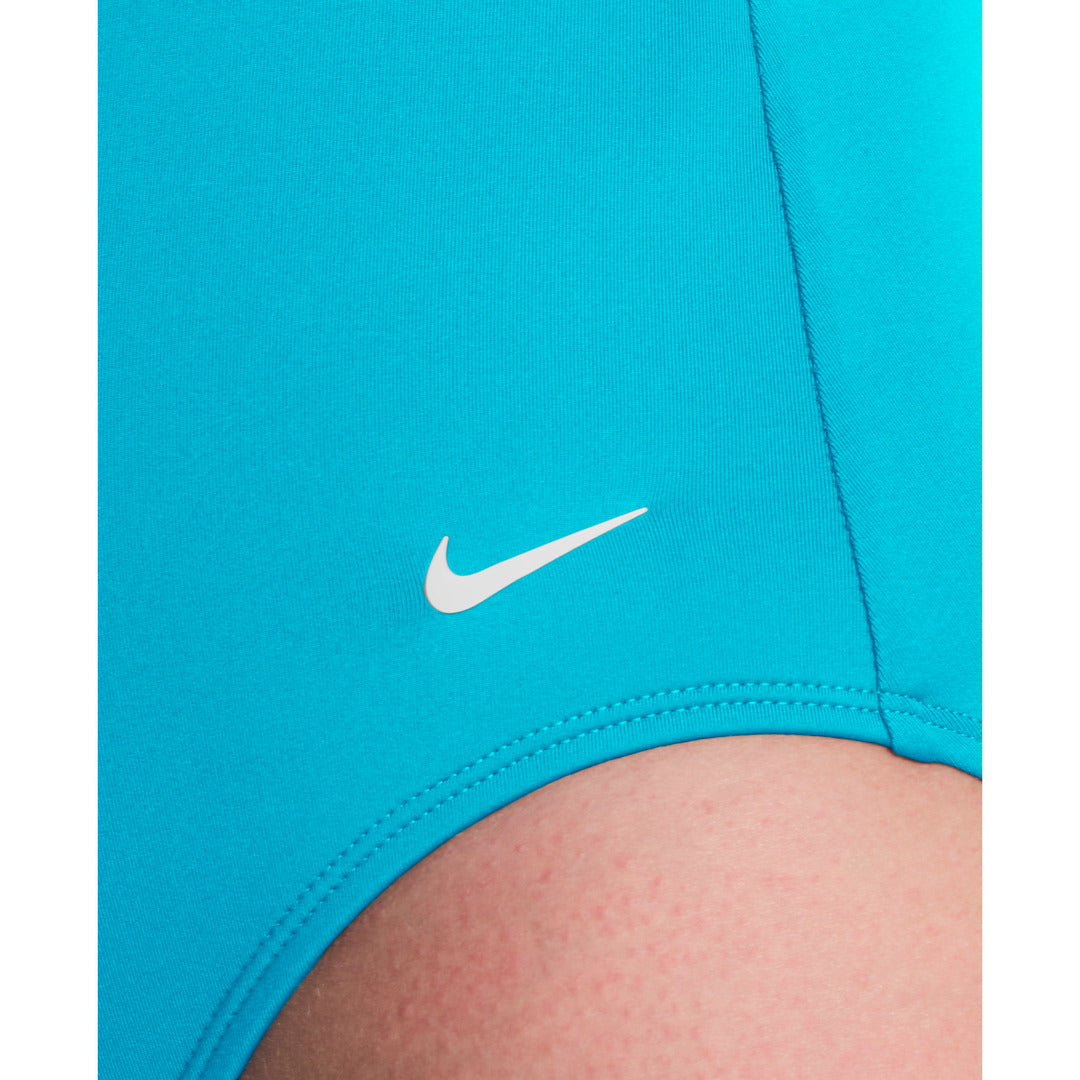 Nike Swim Women's Effortless Scoop Neck One-Piece Swimsuit - Energy