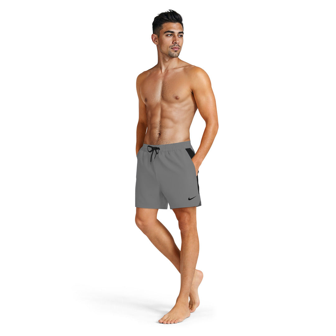 Nike Swim Men's Contend 5" Volley Swim Shorts - Cool Grey