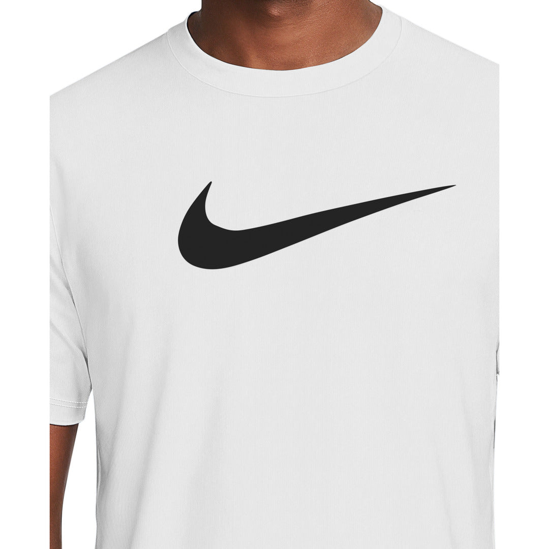 Nike Swim Men's Short Sleeve Hydroguard Top (NESSG523) - White