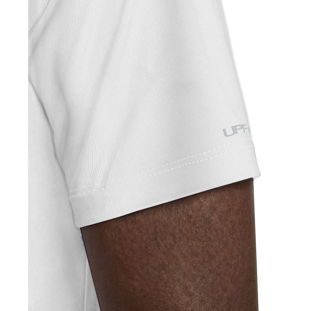 Nike Swim Men's Short Sleeve Hydroguard Top (NESSG523) - White