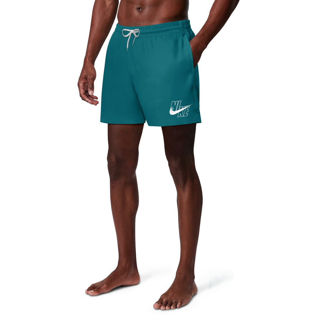 Nike Swim Men's Breaker 5" Volley Swim Shorts (NESSG574) - Energy