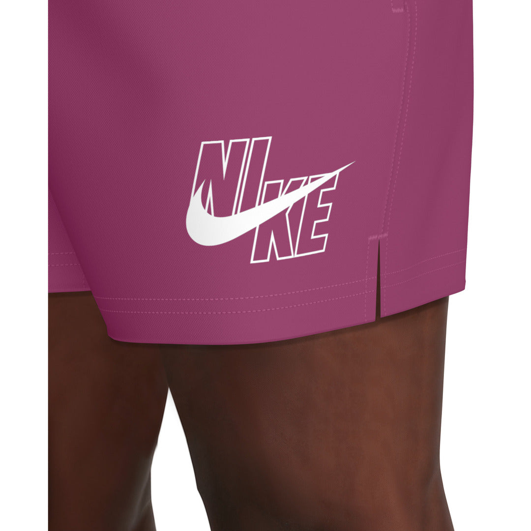 Nike Swim Men's Breaker 5" Volley Swim Shorts (NESSG574) - Desert Pink
