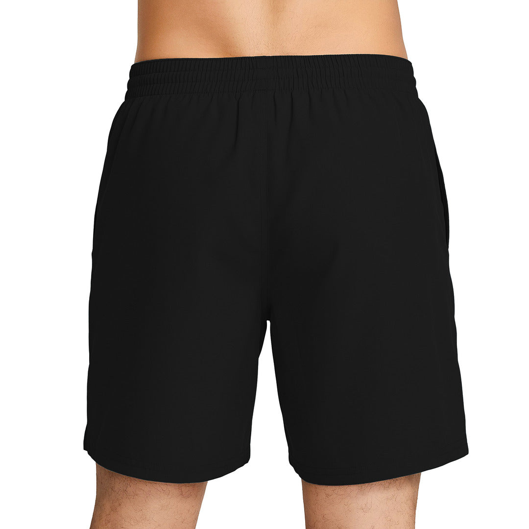 Nike Swim Men's Breaker 7" Volley Swim Shorts (NESSG578) - Black