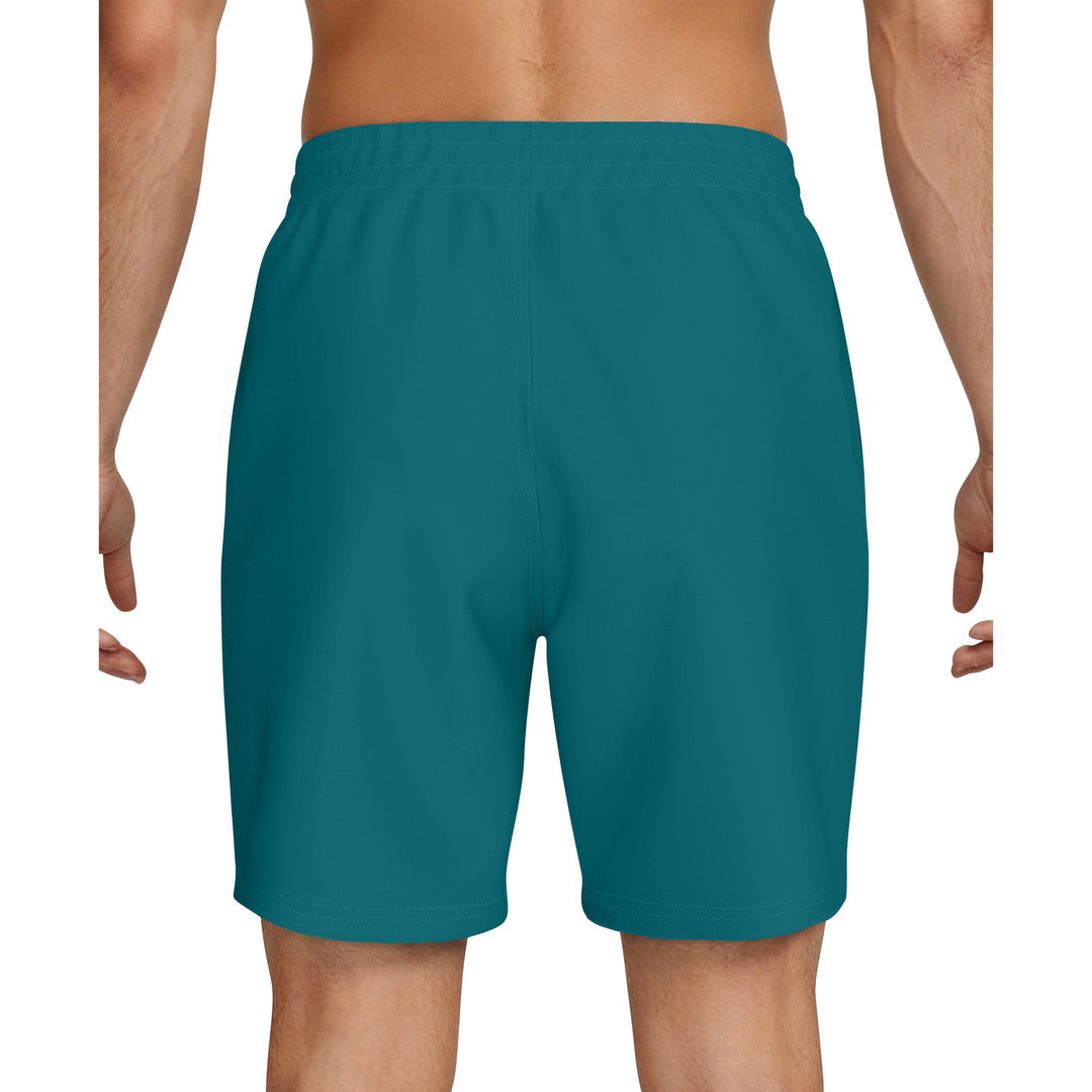 Nike Swim Men's Breaker 7" Volley Swim Shorts (NESSG578) - Energy