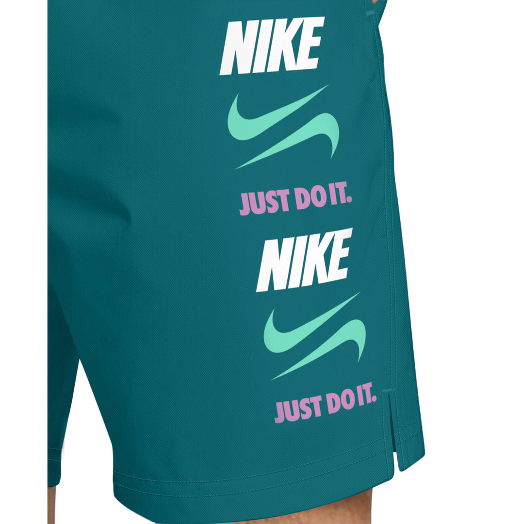 Nike Swim Men's Breaker 7" Volley Swim Shorts (NESSG578) - Energy